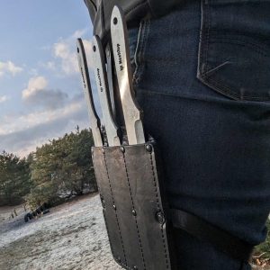 Подарочный сет ножи с ножнами