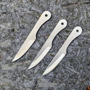 Набір метальних ножів Катран 3 шт, ножі для метання, спортивні, сталь 47 HRC, 250 мм, 240 г Набор метательных ножей Катран 3 шт, ножи для метания, спортивные, сталь 47 HRC, 250 мм, 240 г